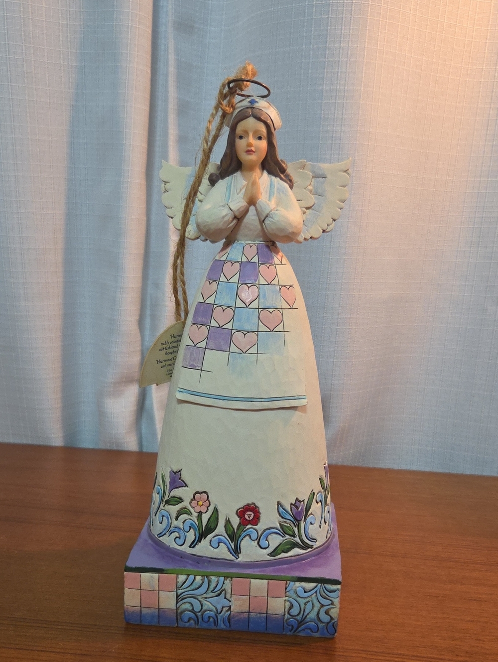 Jim Shore 2006 Angel of  Healing"Nurse With Angel Wings And Halo